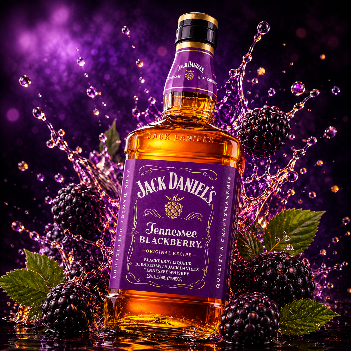 WHISKY JACK DANIEL'S BLACKBERRY 700 ML