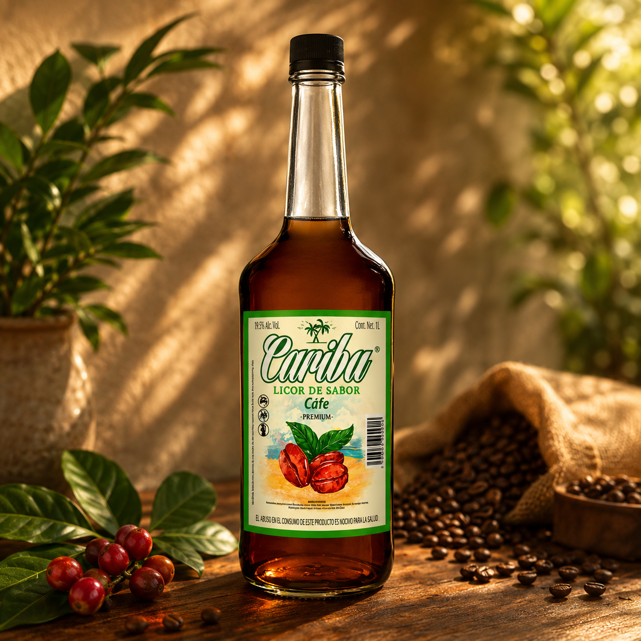 LICOR CARIBU CAFÉ 100ML