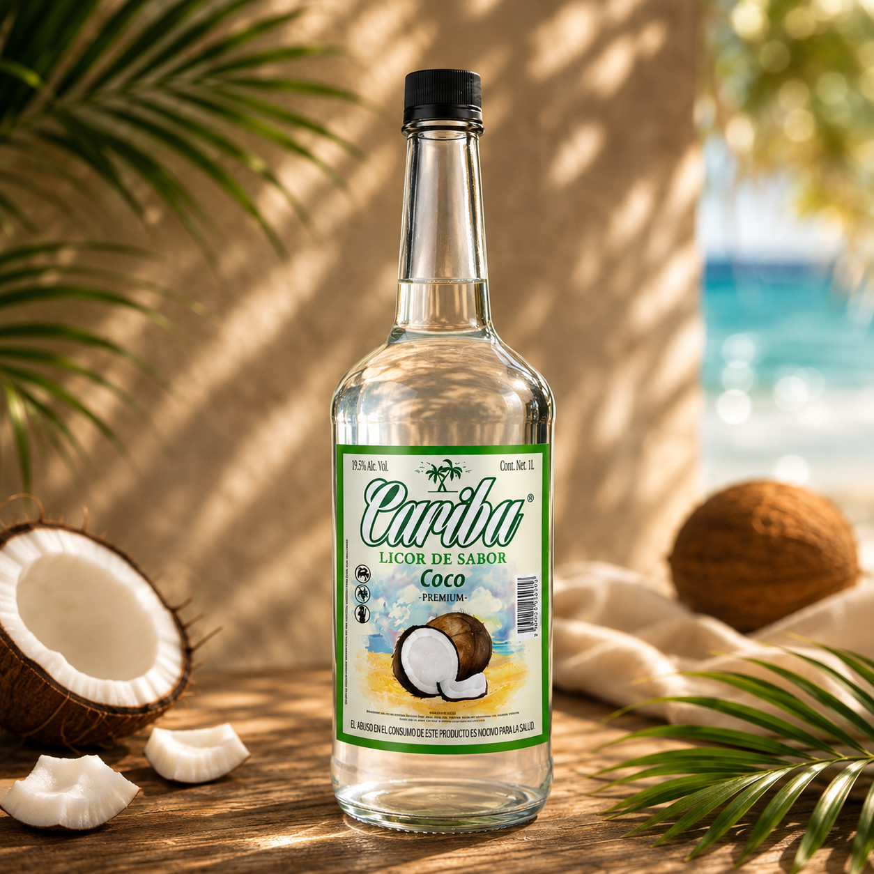 LICOR CARIBU COCO 1000ML