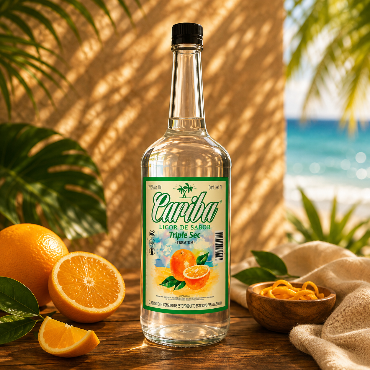 LICOR CARIBU TRIPLE SEC 1000ML
