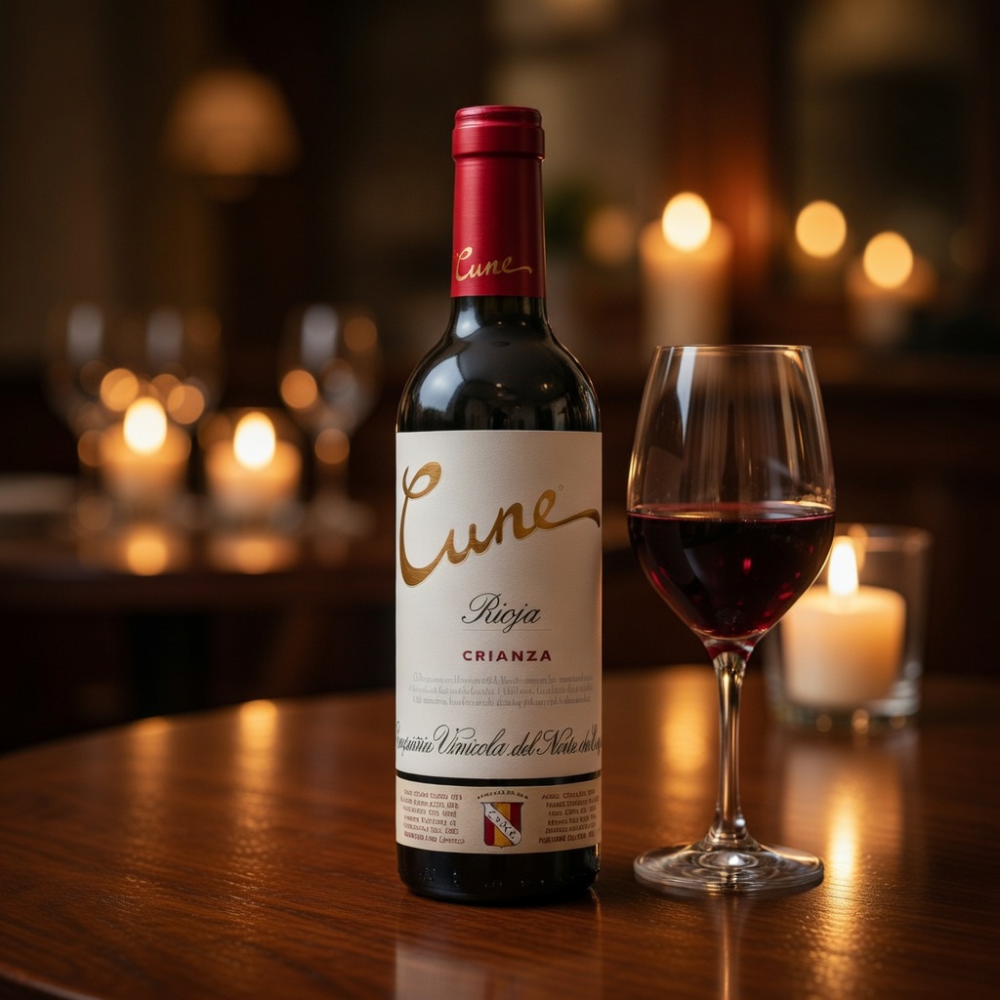 Vino Tinto Cune Crianza 375ml