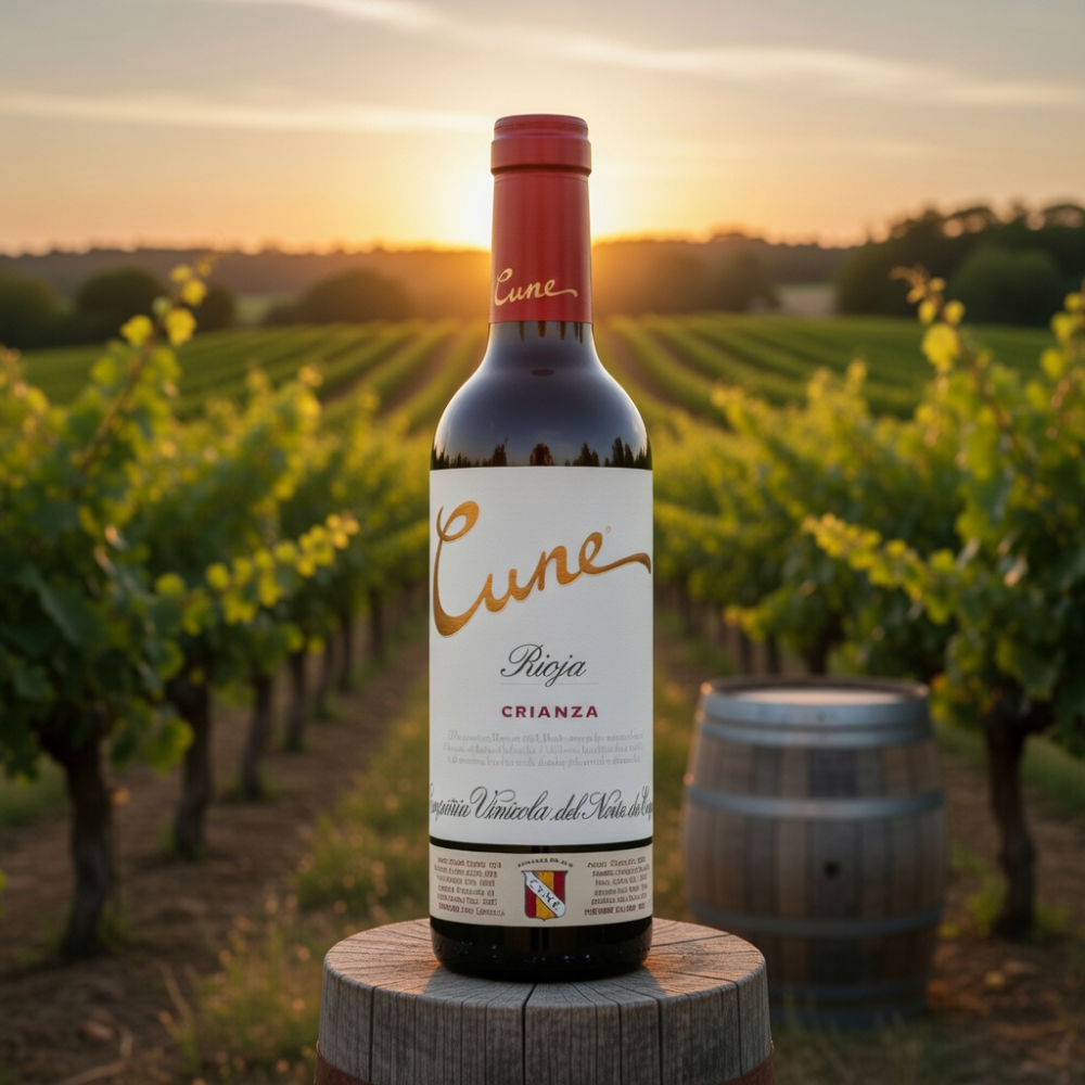 Vino Tinto Cune Crianza 375ml