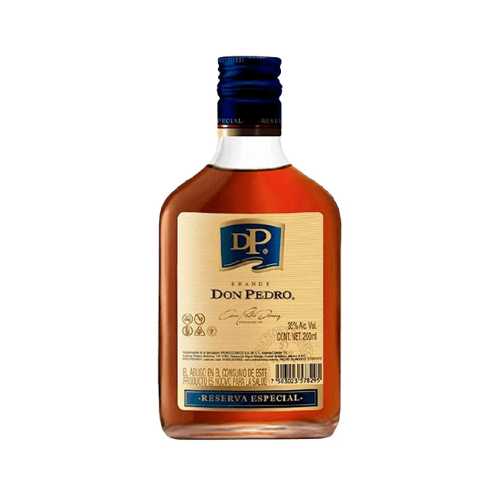 BRANDY DON PEDRO GRAN RESERVA ESPECIAL 200 ML (12 PACK)