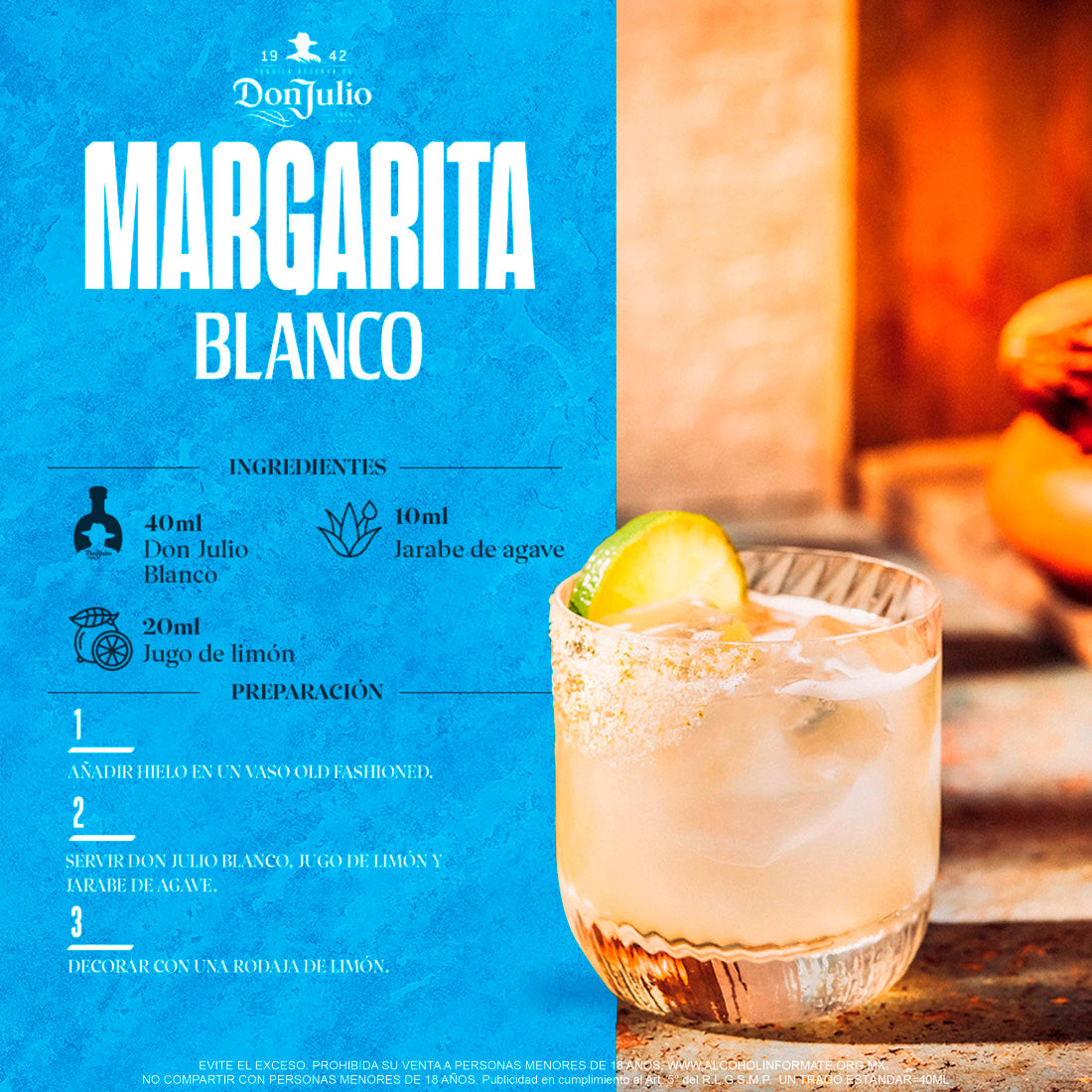 TEQUILA DON JULIO BLANCO 700 ml