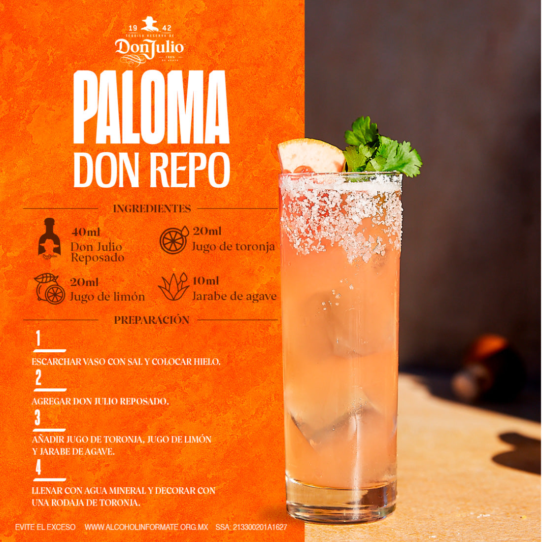 TEQUILA DON JULIO REPOSADO 700 ml