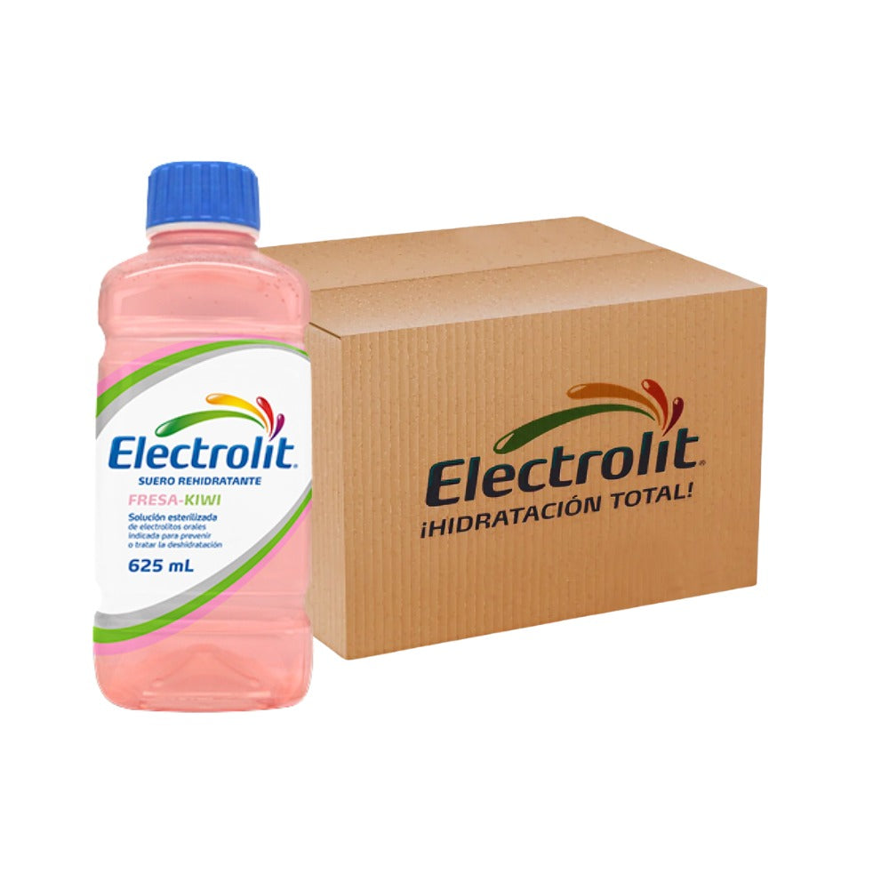 ELECTROLIT FRESA KIWI 625 ML (12 PIEZAS)