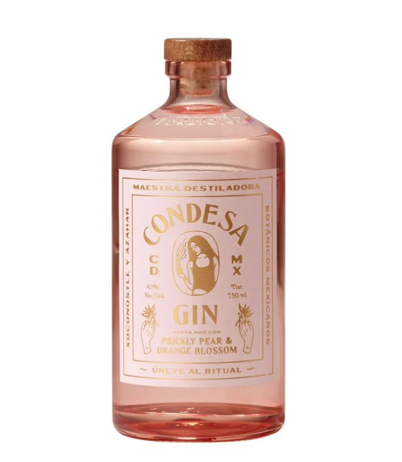 GINEBRA CONDESA XOCONOSTLE &amp; AZAHAR 750 ML