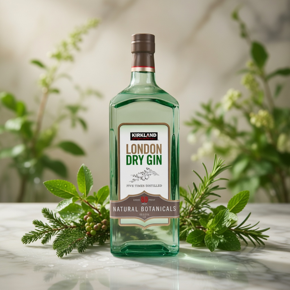 GINEBRA LONDON DRY KIRKLAND SIGNATURE 1750 ML