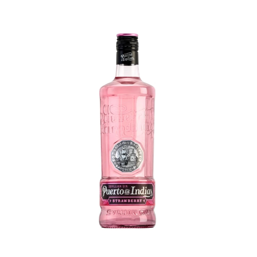 GINEBRA PUERTO DE INDIAS STRAWBERRY 750 ML
