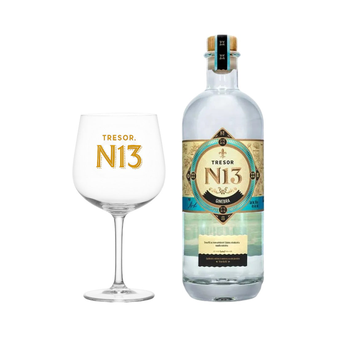GINEBRA TRESOR N13 750 ML + COPA DE REGALO