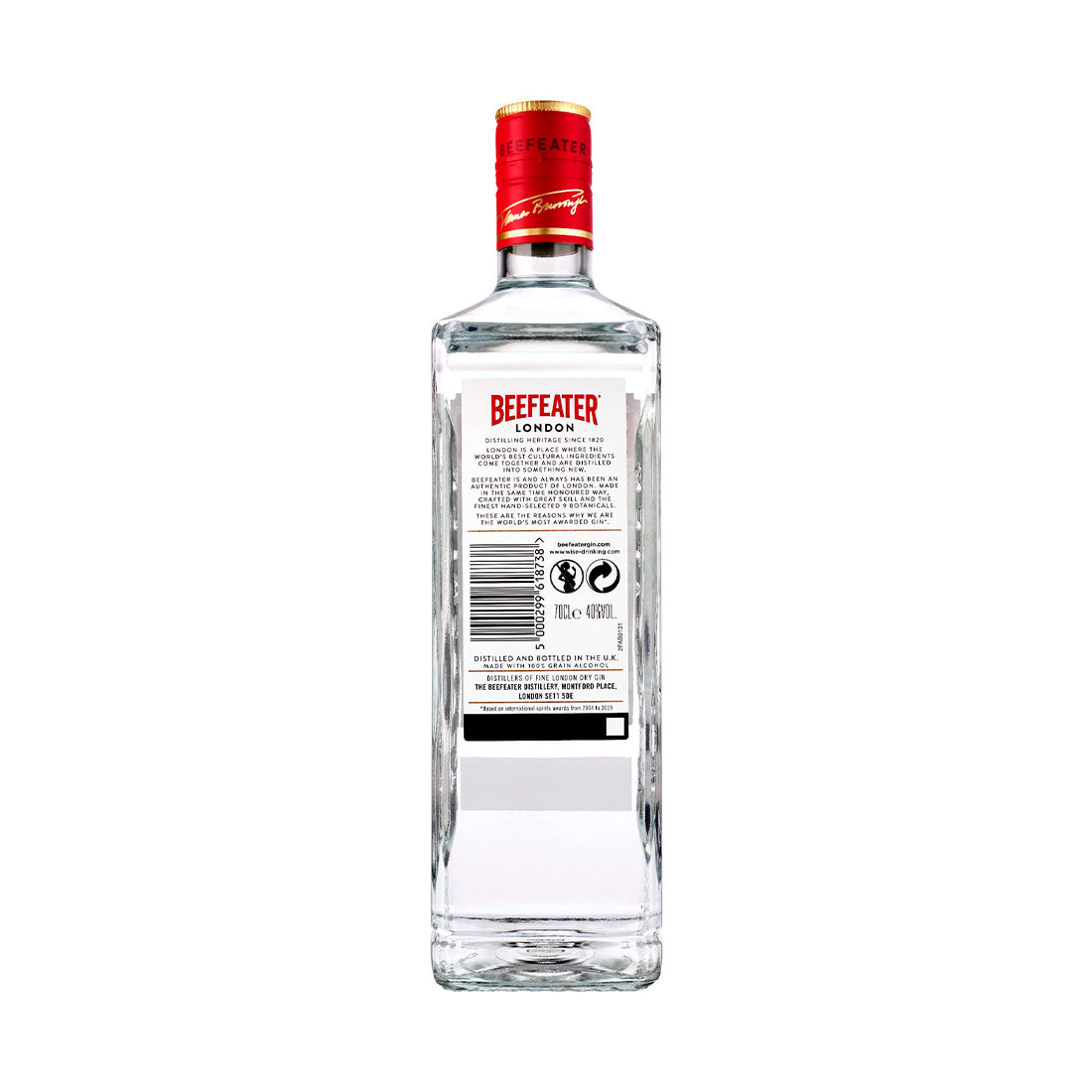 GINEBRA BEEFEATER LONDON 750 ml