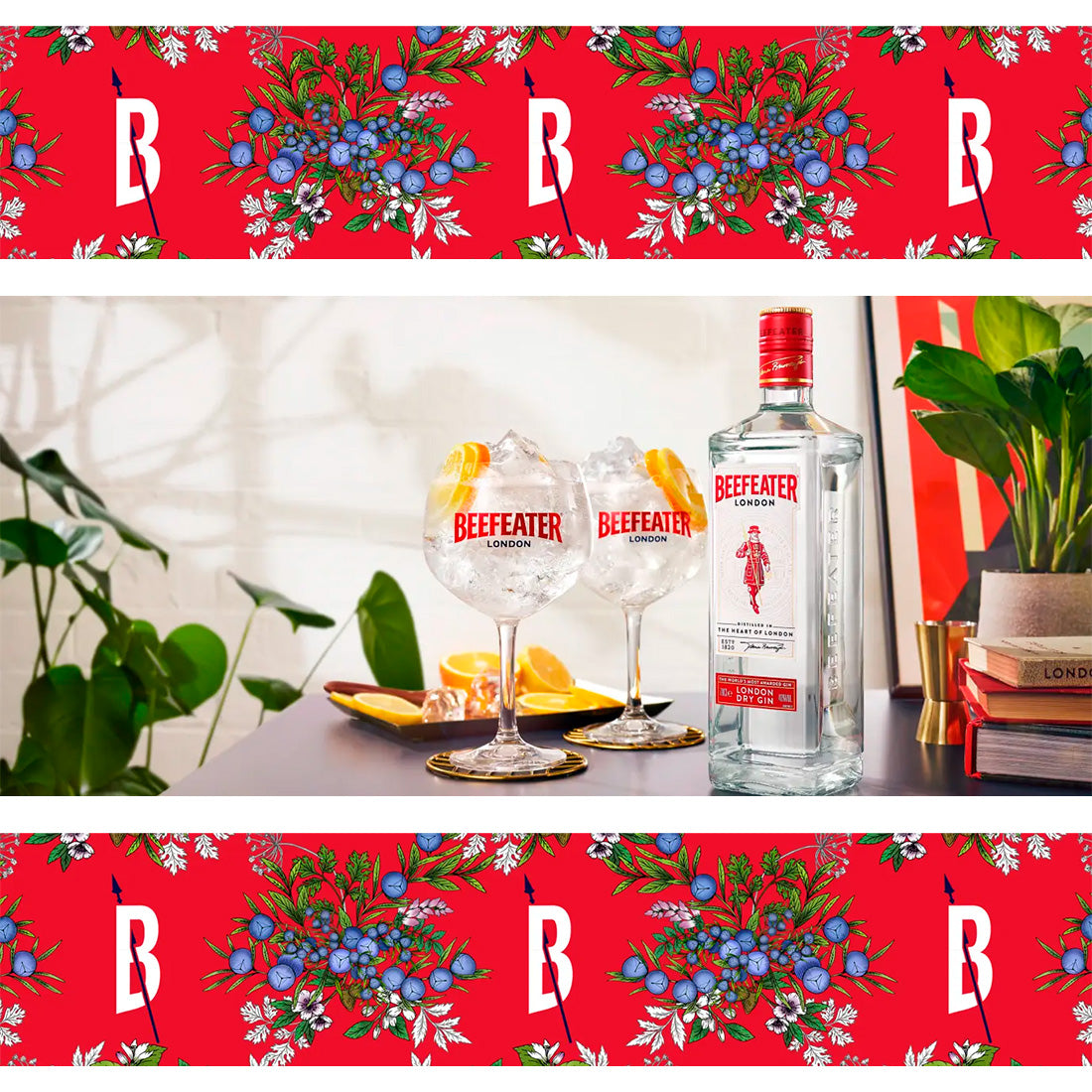 GINEBRA BEEFEATER LONDON 750 ml