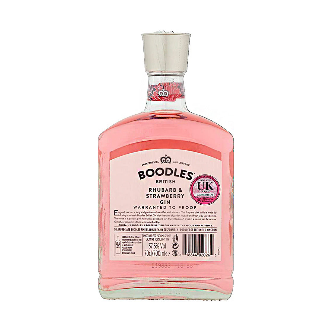 GINEBRA BOODLES ROSÉ 750 ml