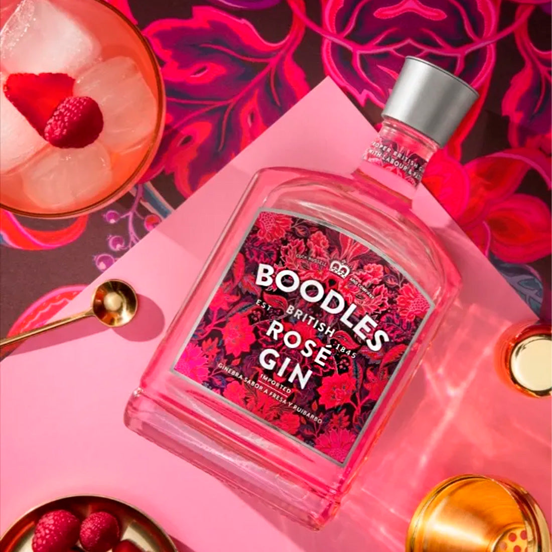 GINEBRA BOODLES ROSÉ 750 ml