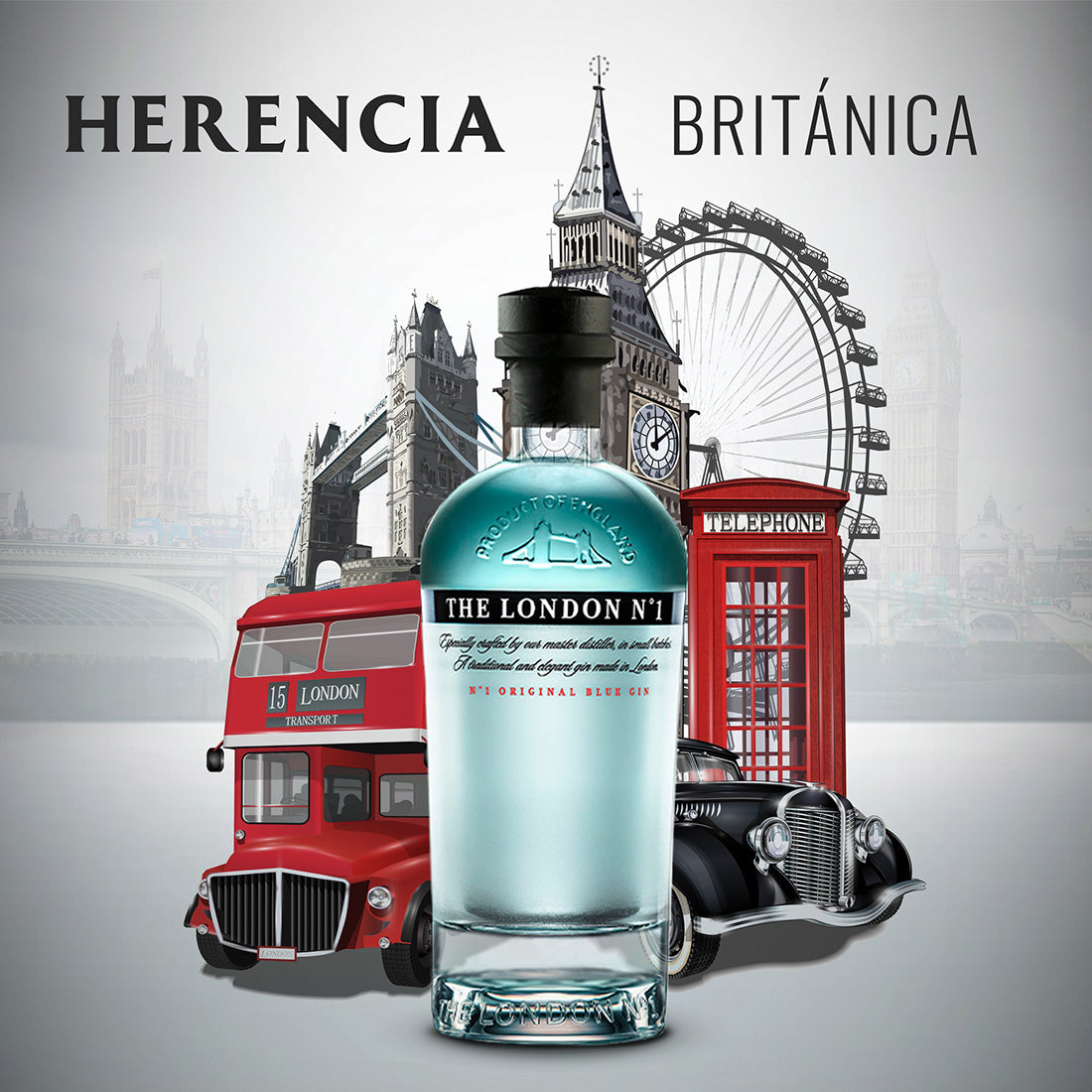 GINEBRA THE LONDON N°1 de 700 ml