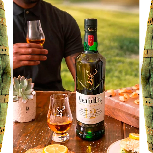 WHISKY GLENFIDDICH 12 AÑOS de 750 ml