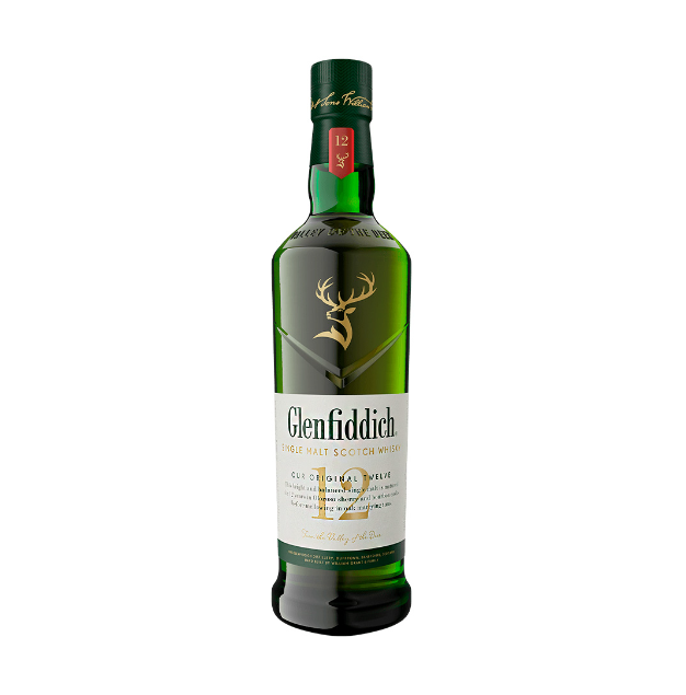 WHISKY GLENFIDDICH 12 AÑOS de 750 ML