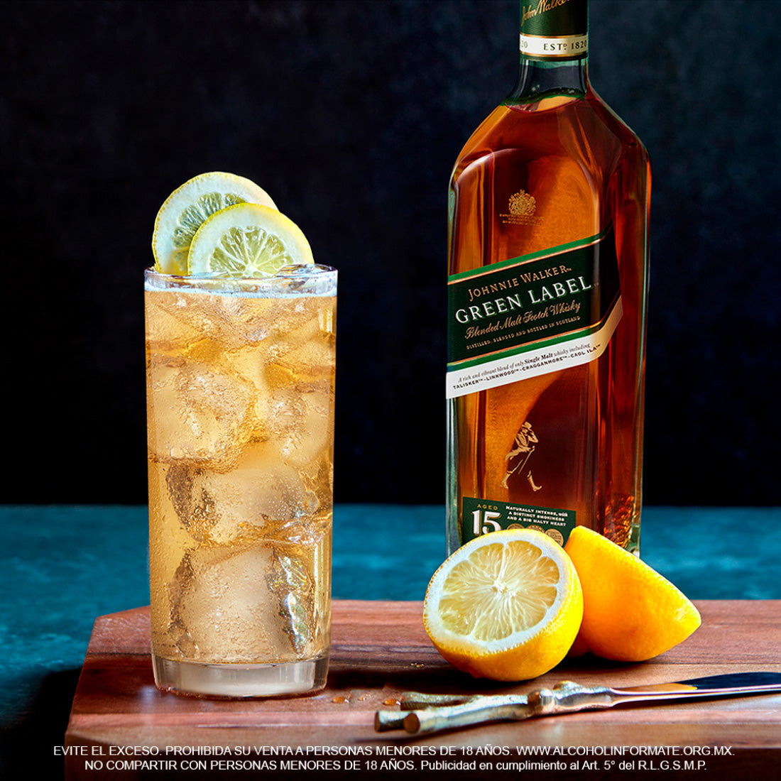 WHISKY J.W. GREEN LABEL 700 ml