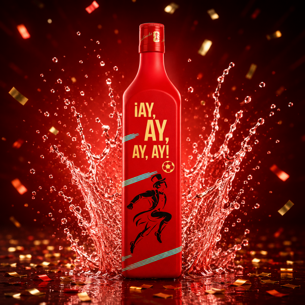 WHISKY J.W. RED LABEL EDICIÓN MUNDIAL 700 ML