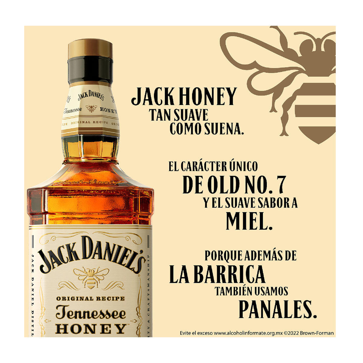 WHISKY JACK DANIEL'S HONEY 700 ML