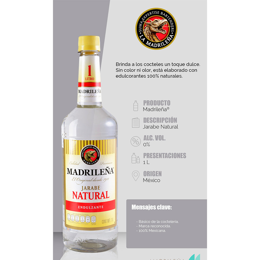JARABE NATURAL 1000 ml