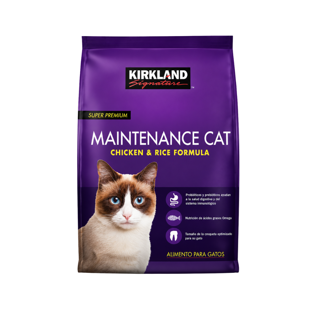 ALIMENTO PARA GATO KIRKLAND SIGNATURE CON POLLO Y ARROZ 11.3 KG