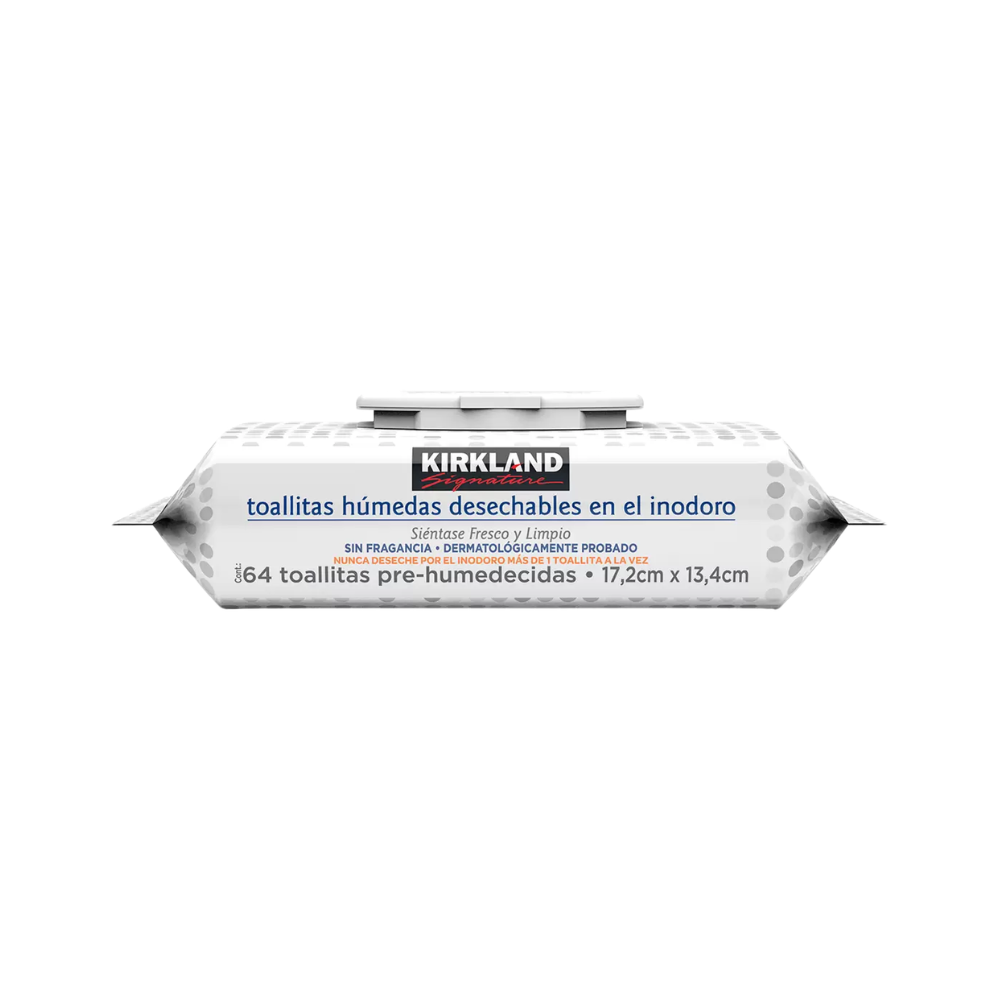 TOALLITAS HÚMEDAS DESECHABLES KIRKLAND SIGNATURE 640 PZAS