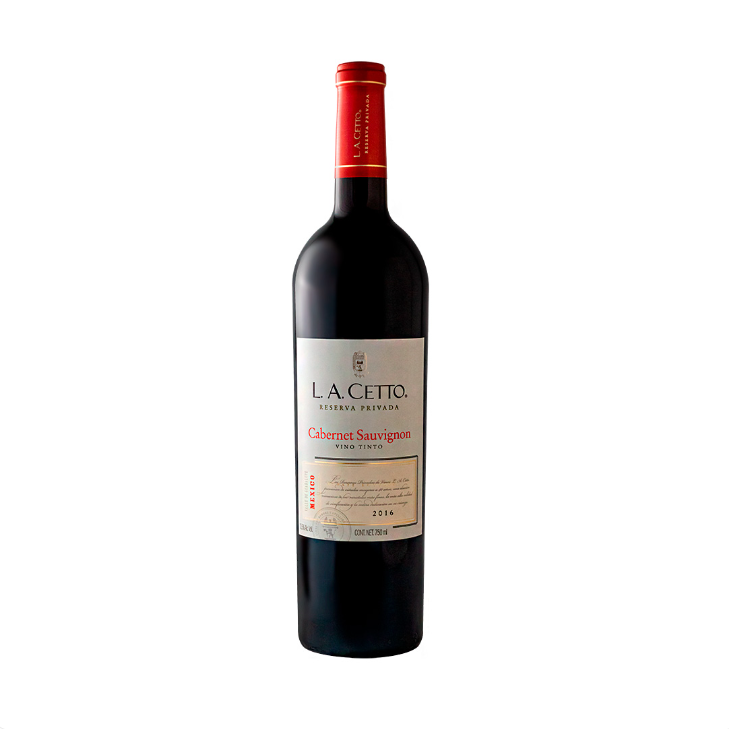 VINO TINTO L.A. CETTO CABERNET SAUVIGNON 750 ml