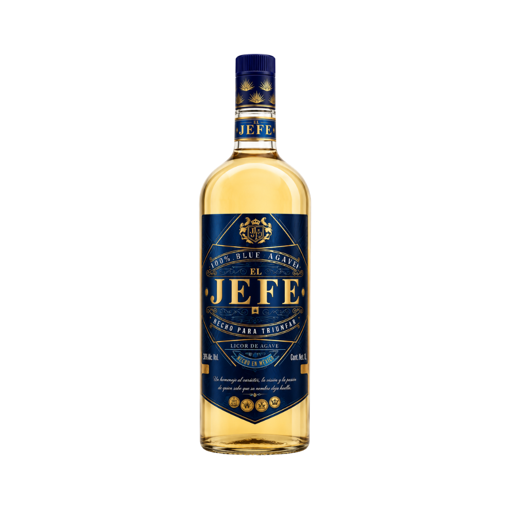 LICOR DE AGAVE EL JEFE XTREMO 1000 ML