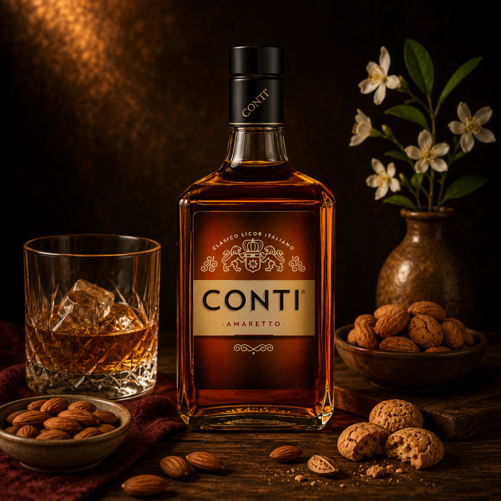 LICOR CONTI AMARETO 750 ML