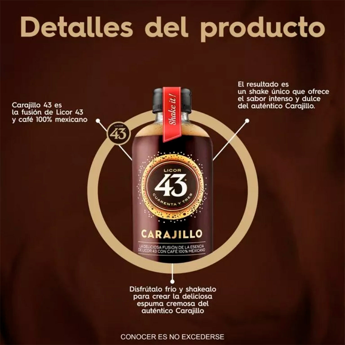 LICOR 43 CARAJILLO 285 ml