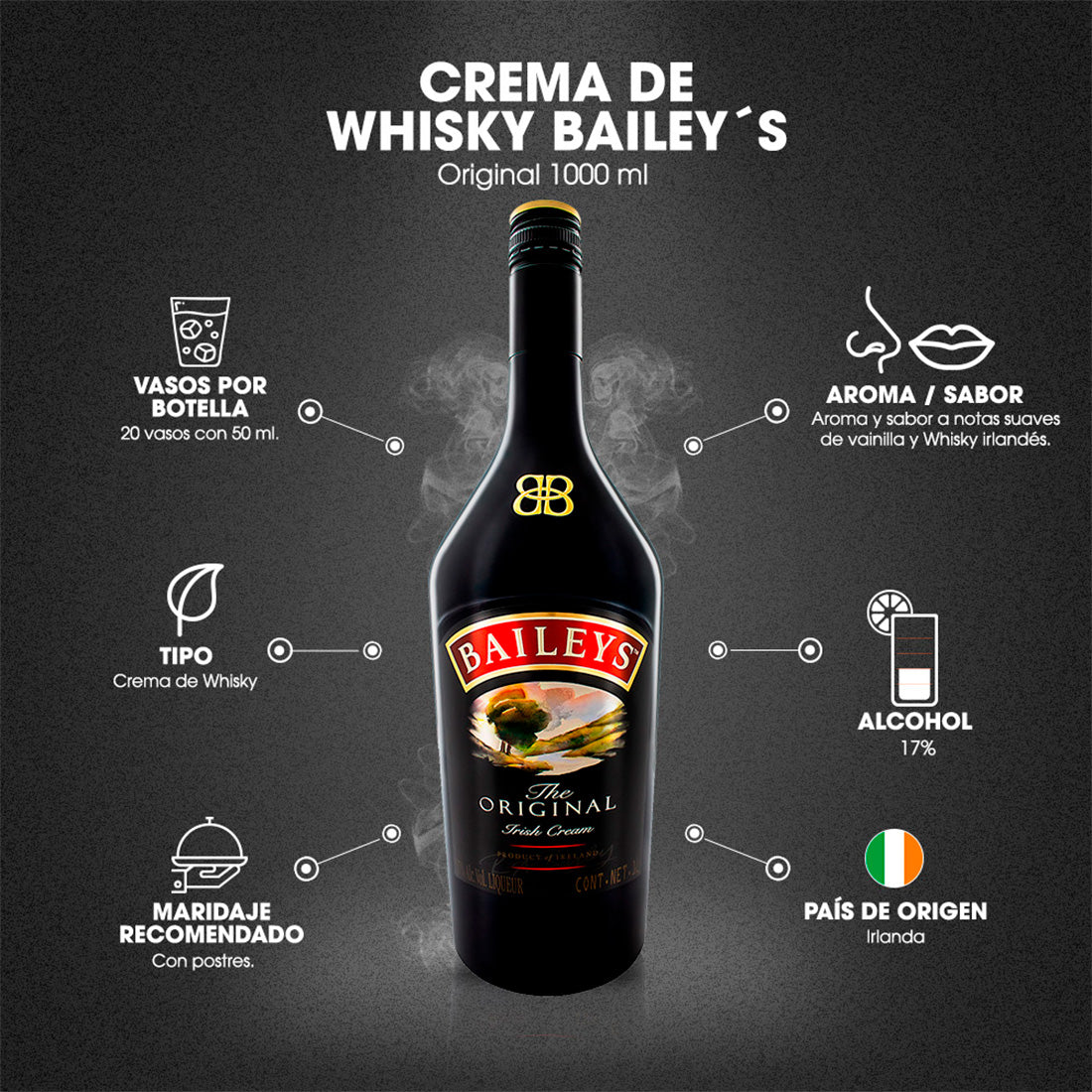 LICOR BAILEYS 700 ml