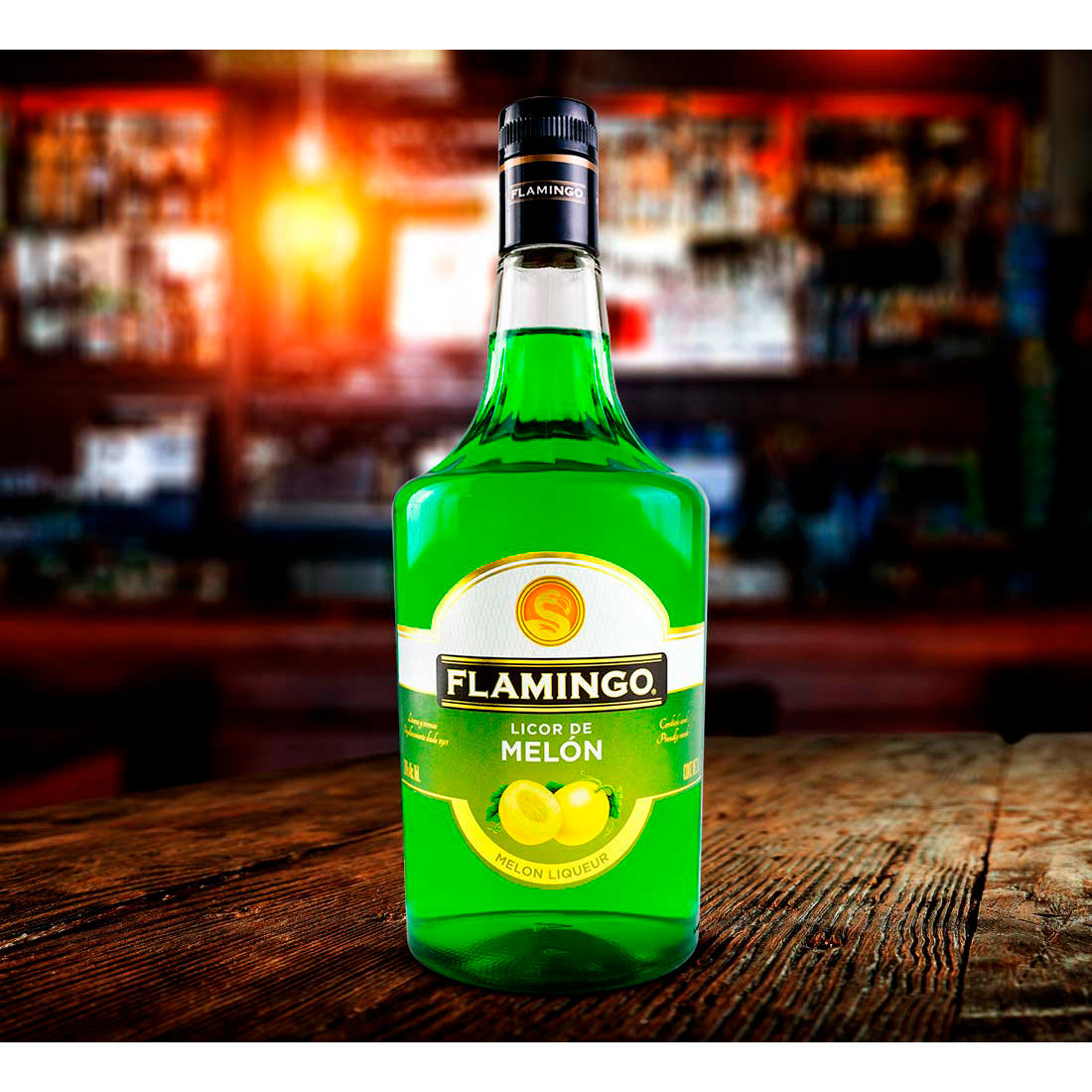 LICOR DE MELON FLAMINGO 1000 ml