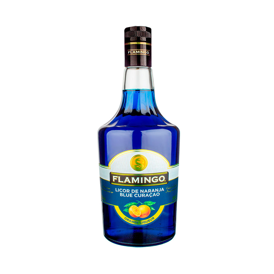 LICOR BLUE CURACAO FLAMINGO 1000 ml