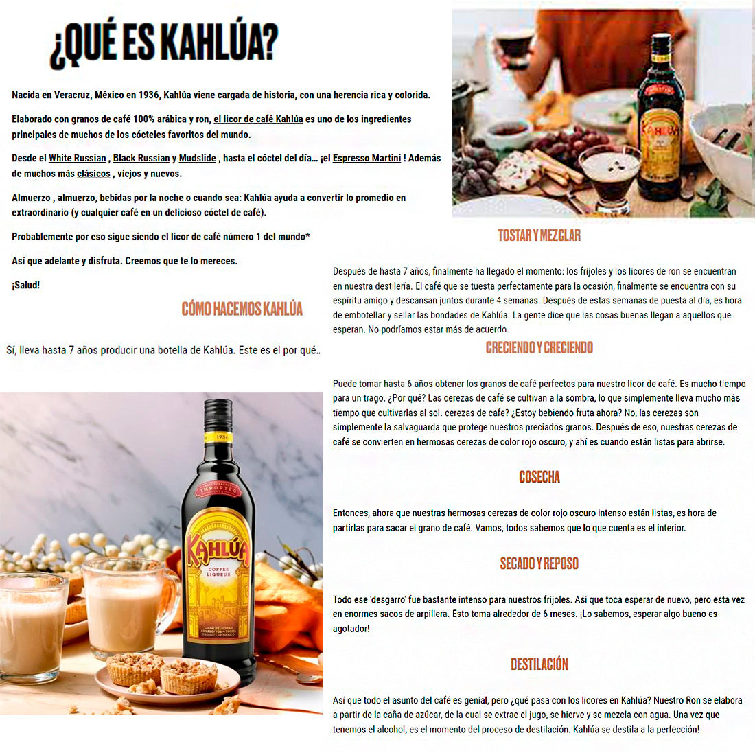 LICOR KAHLUA 1000 ml