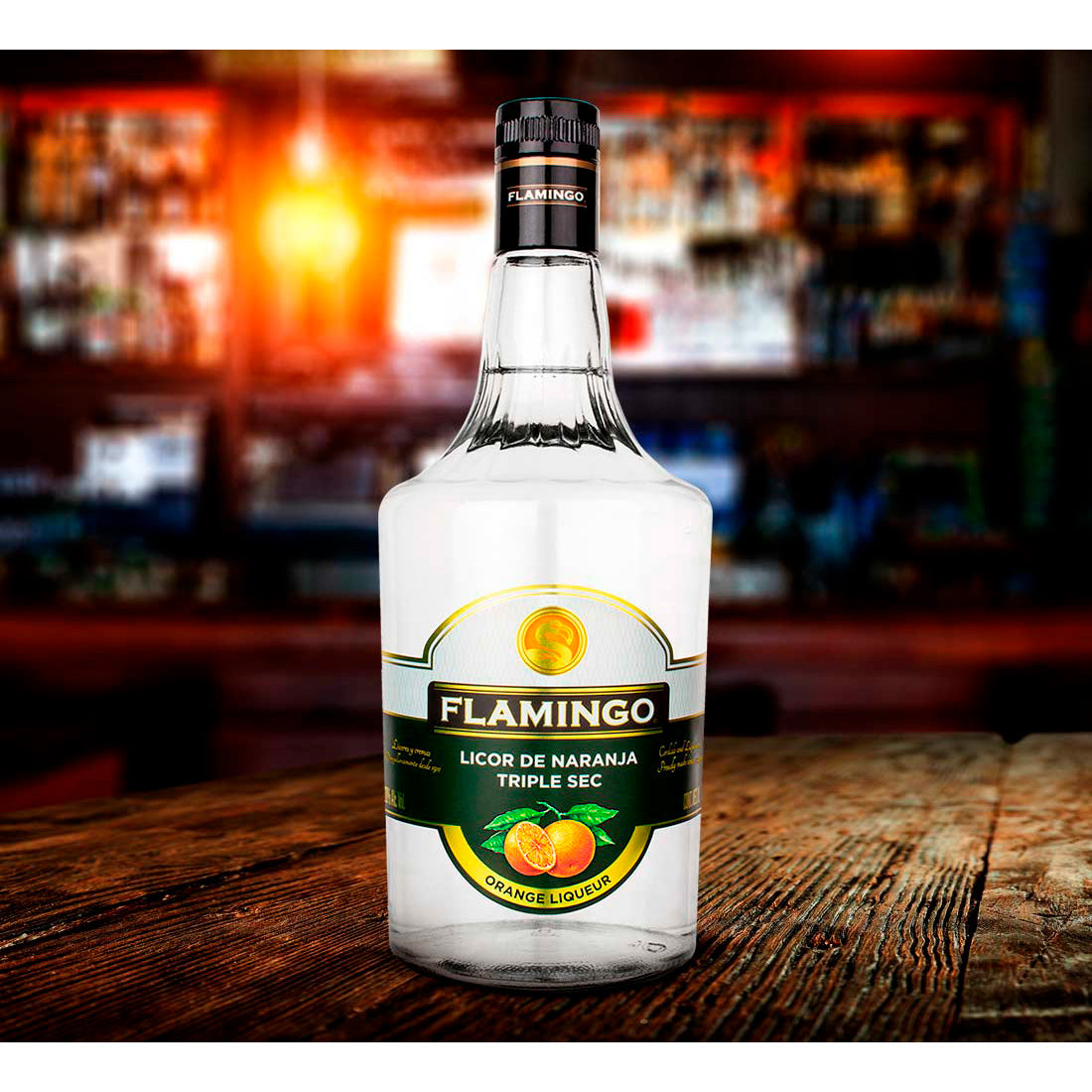 LICOR DE NARANJAS TRIPLE SEC FLAMINGO 1000 ml
