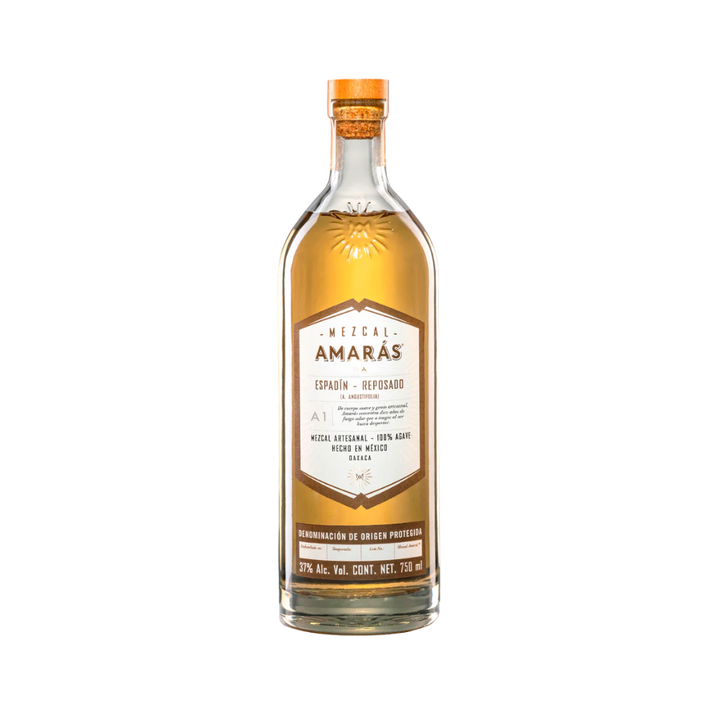MEZCAL AMARÁS ESPADIN REPOSADO 750 ML