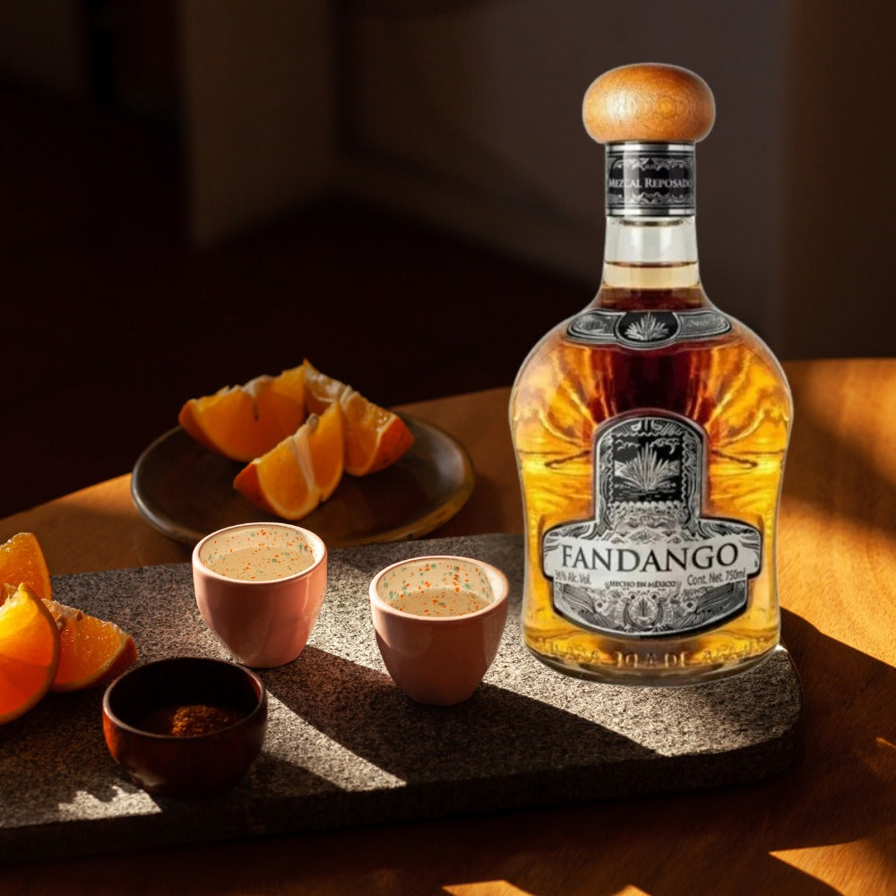 MEZCAL FANDANGO REPOSADO 750 ML