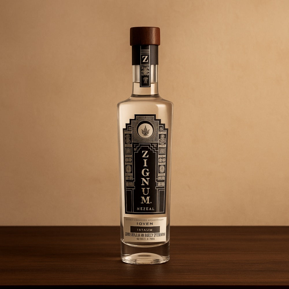 MEZCAL ZIGNUM PLATA JOVEN 700 ML + SAL DE GUSANO