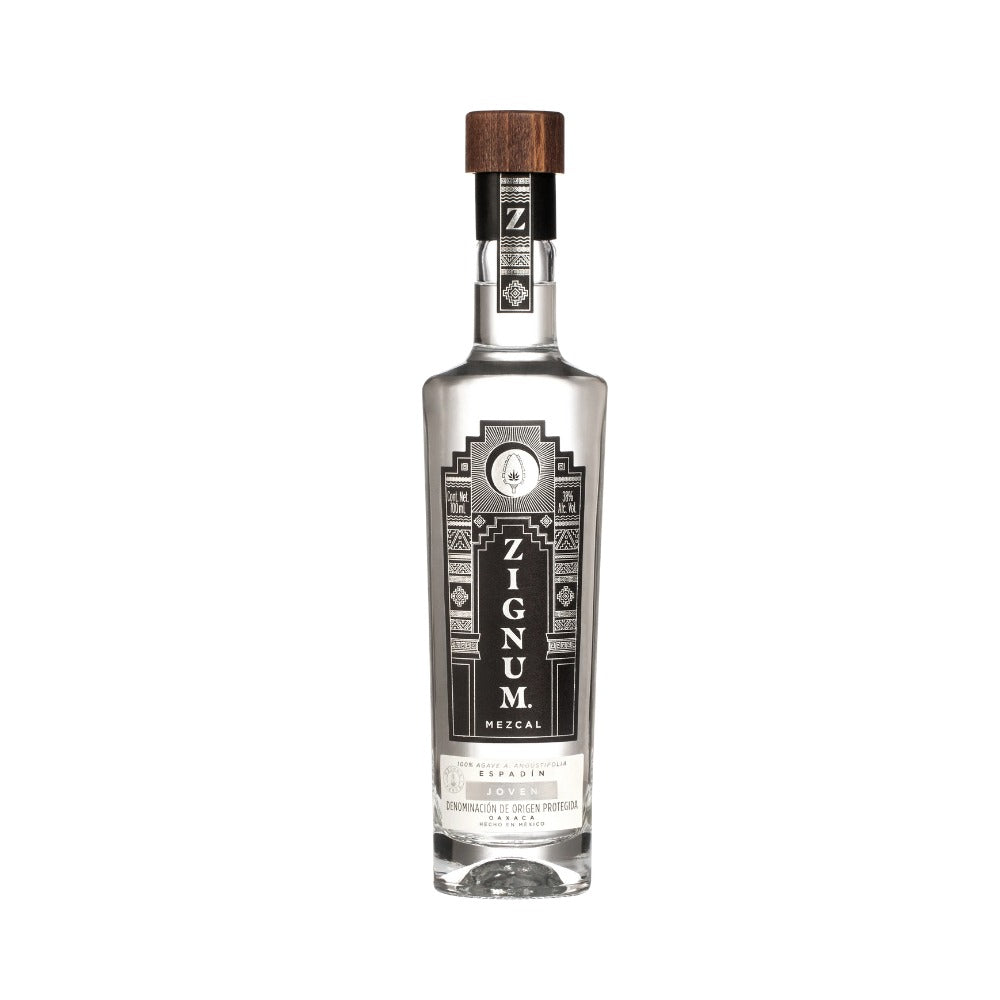 MEZCAL ZIGNUM PLATA JOVEN 700 ML + SAL DE GUSANO