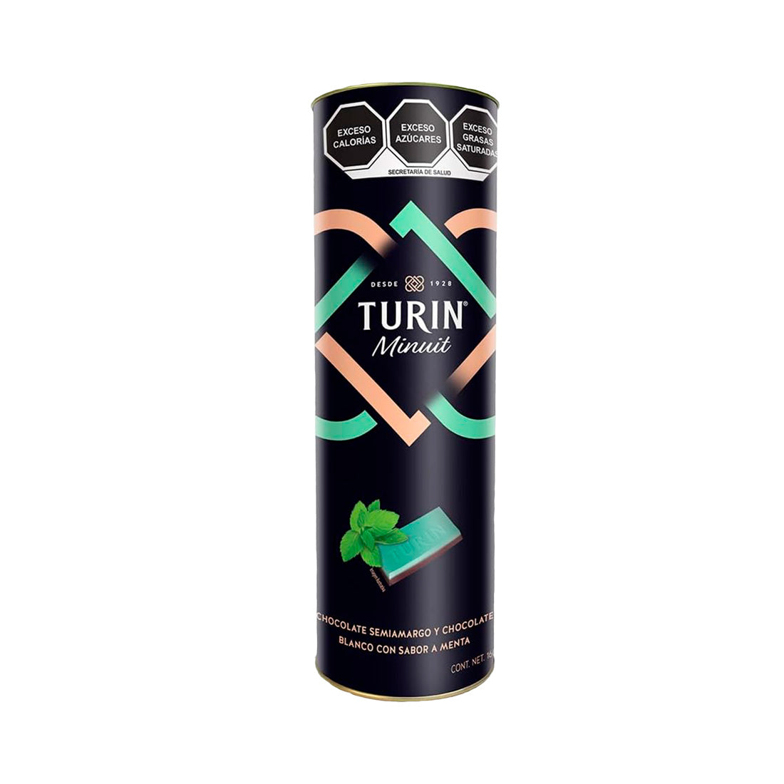 CHOCOLATE TURIN MINUITT MENTA 160 gr