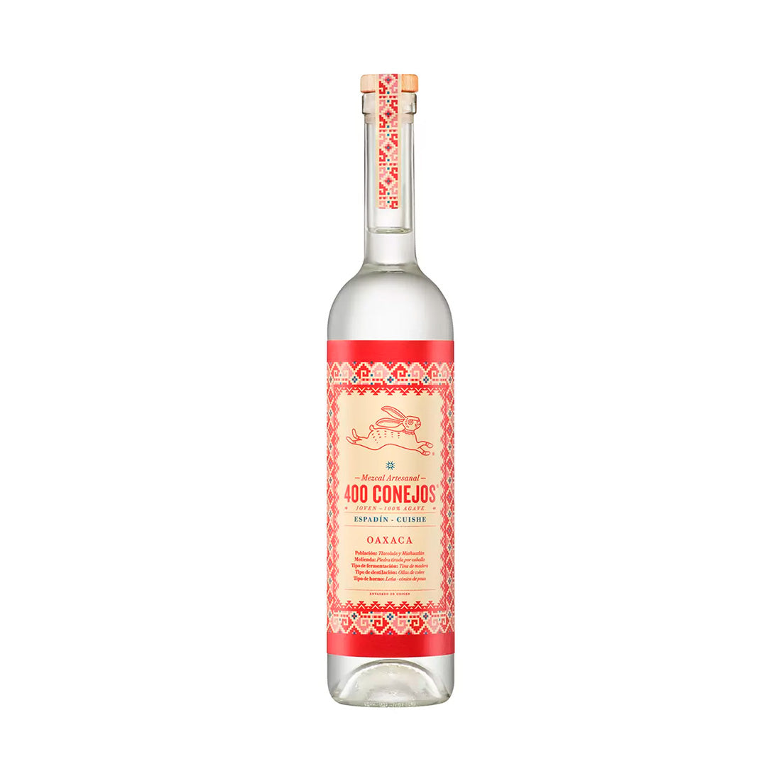 MEZCAL 400 CONEJOS CUISHE 750 ml