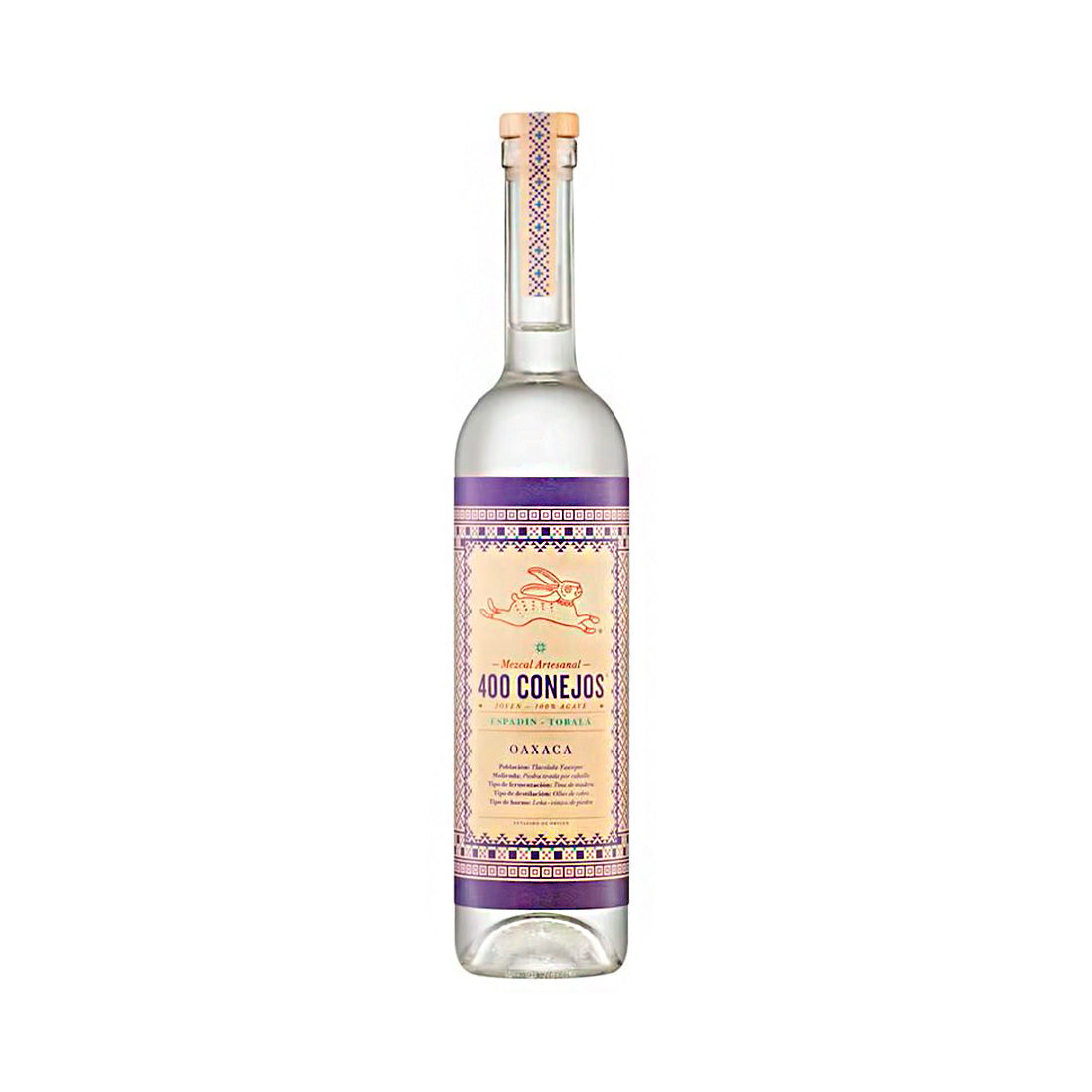 MEZCAL 400 CONEJOS TOBALA 750 ml