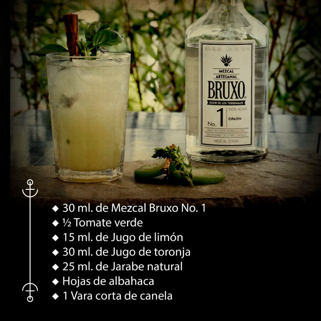 MEZCAL BRUXO JOVEN No. 1 de 750 ML