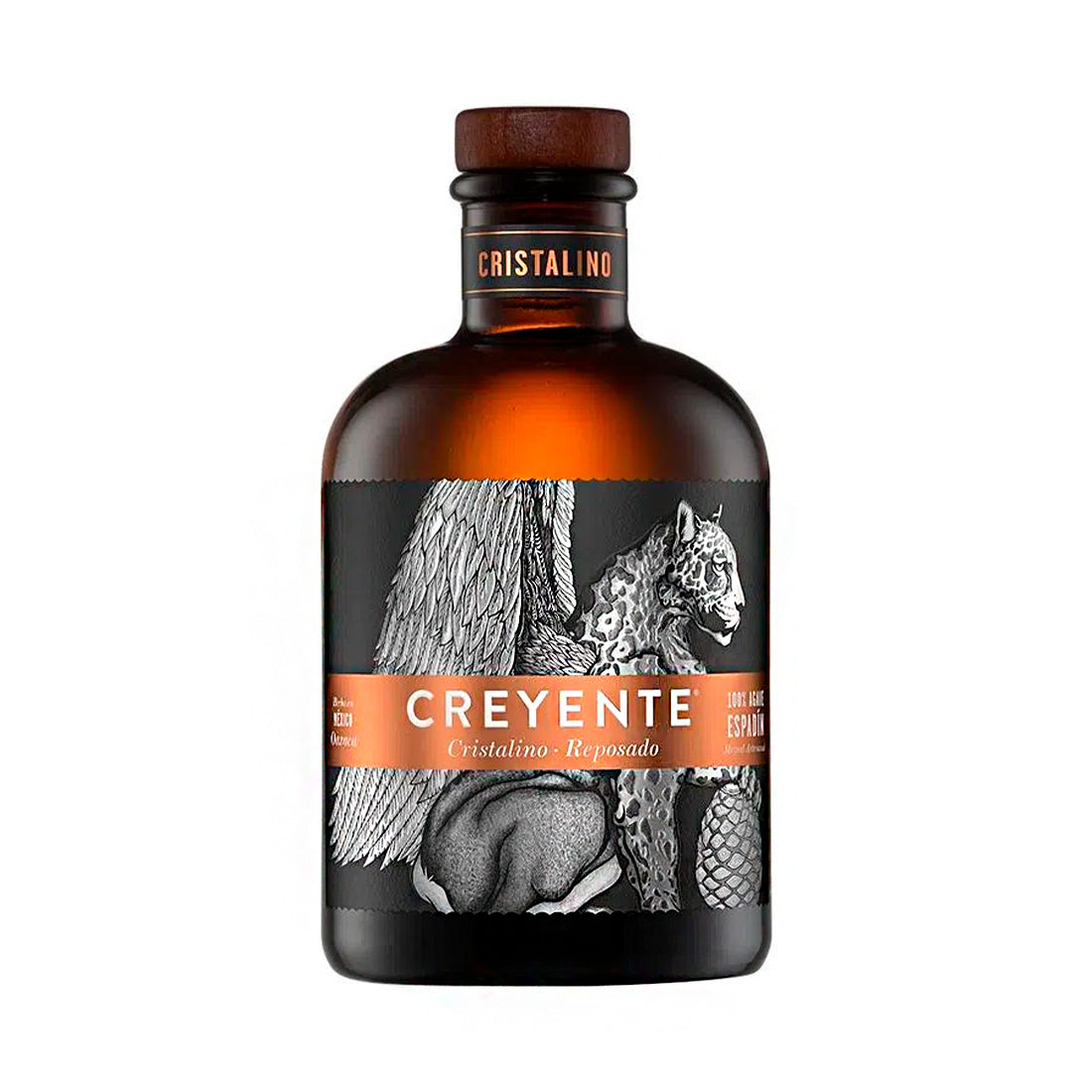 MEZCAL CREYENTE CRISTALINO REPOSADO 750 ml