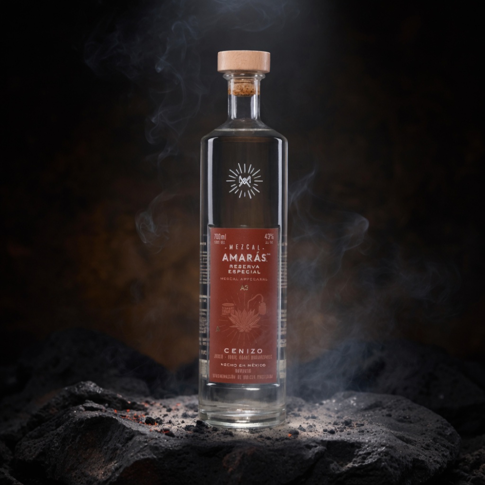 MEZCAL AMARÁS LOGIA CENIZO 700 ML