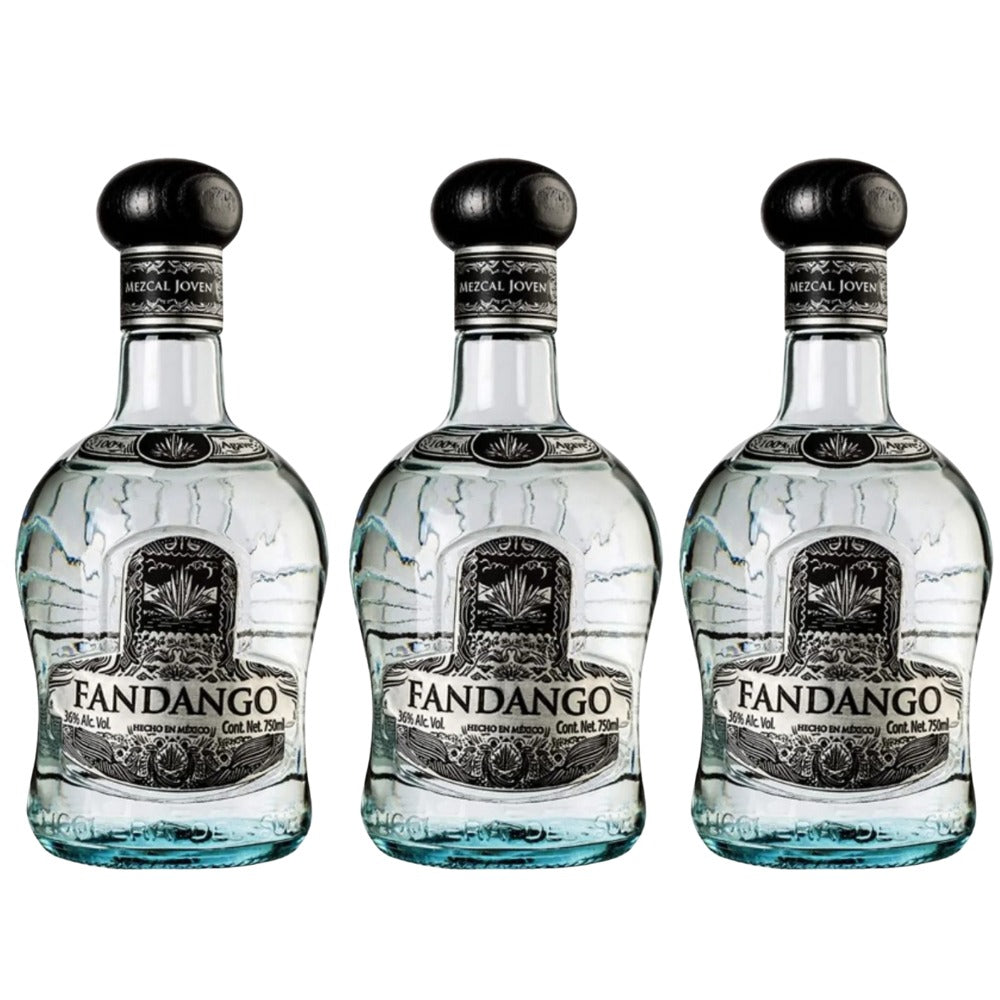 MEZCAL FANDANGO JOVEN 750 ML (3 PIEZAS)