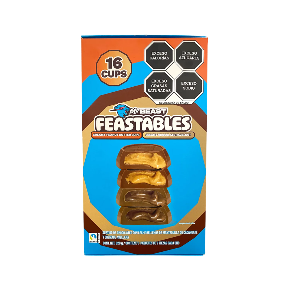 CHOCOLATES RELLENOS MR. BEAST 320 G