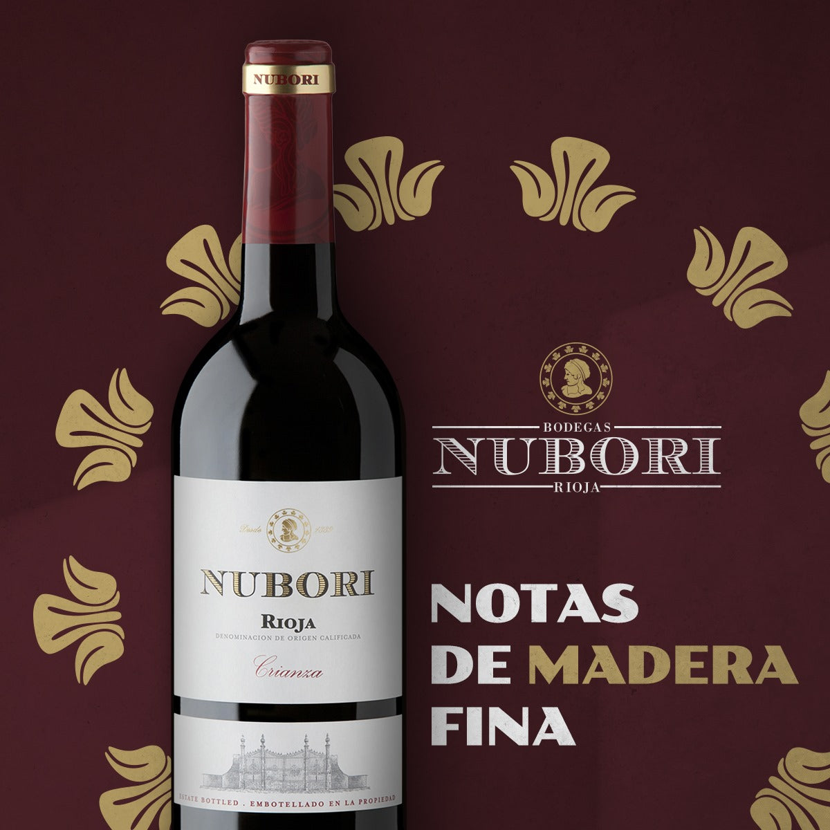 COMBO NUBORI: VINO BLANCO RUEDA VERDEJO + VINO TINTO CRIANZA 750 ML