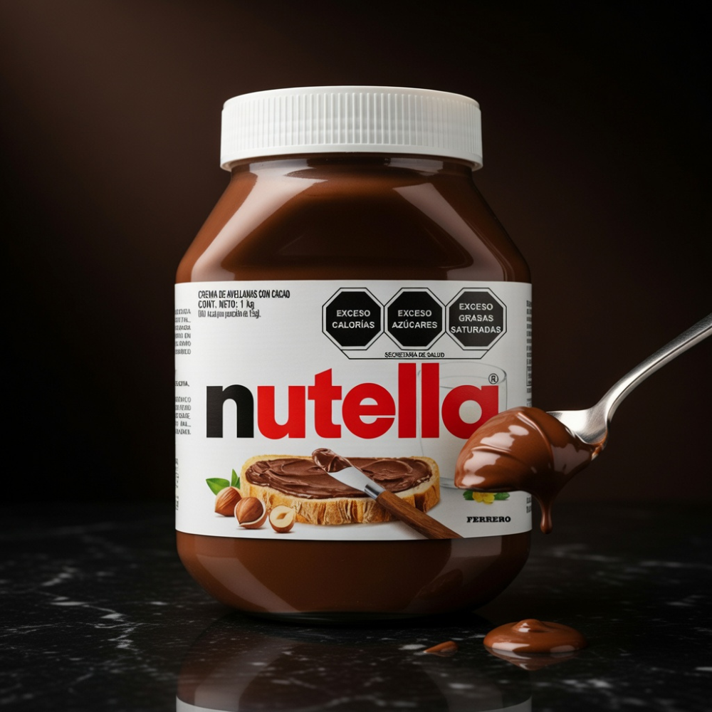 CREMA DE AVELLANA CON CACAO NUTELLA 1 KG